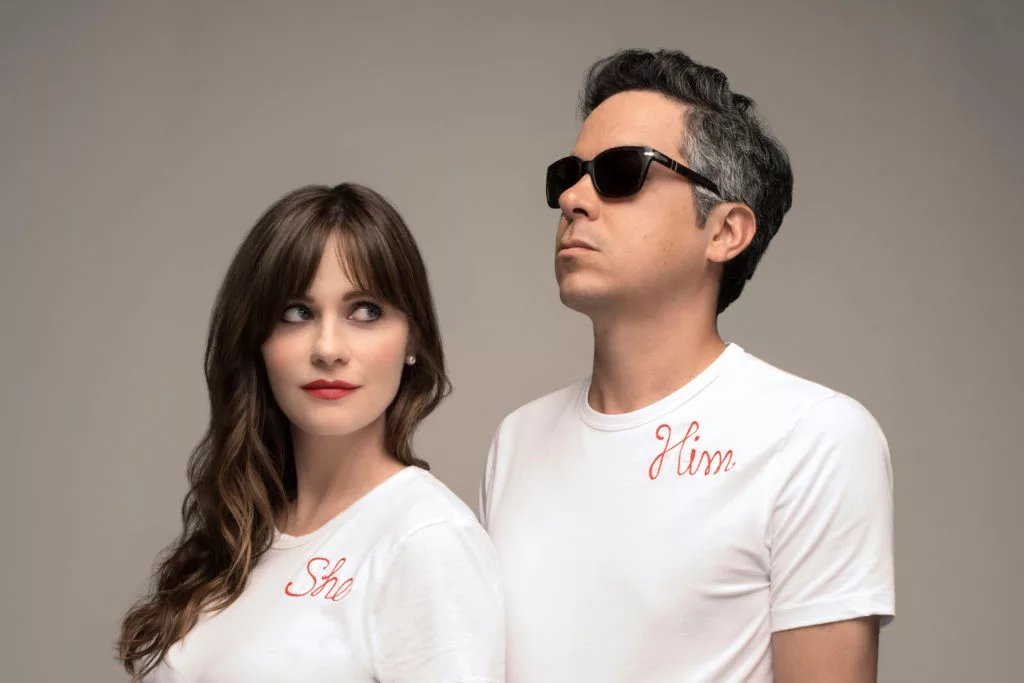 Zooey Deschanel and M. Ward are music duo She & Him