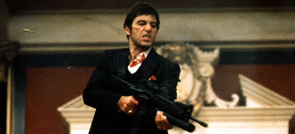 Al Pacino in Scarface Al Pacino in Scarface