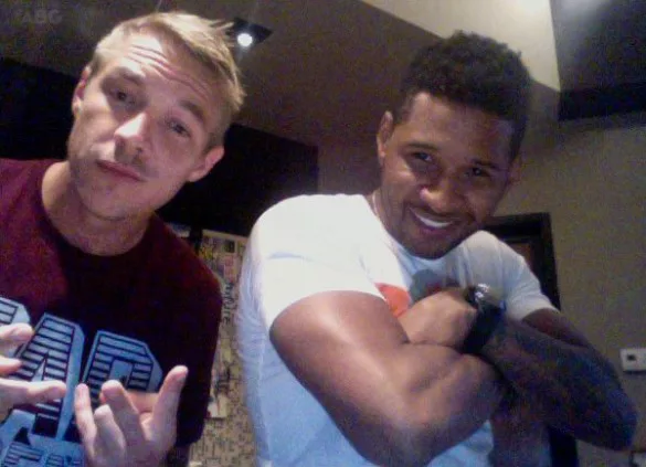 Usher and Diplo